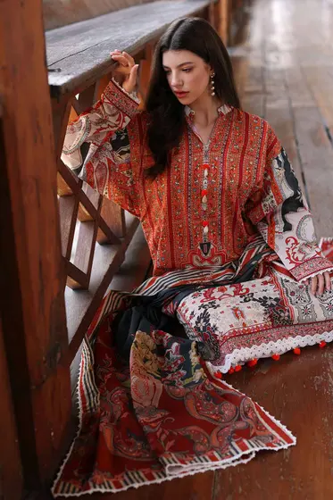 Gul Ahmed Essentials Lawn | CL-32340 (SS-4461) - Buy Online