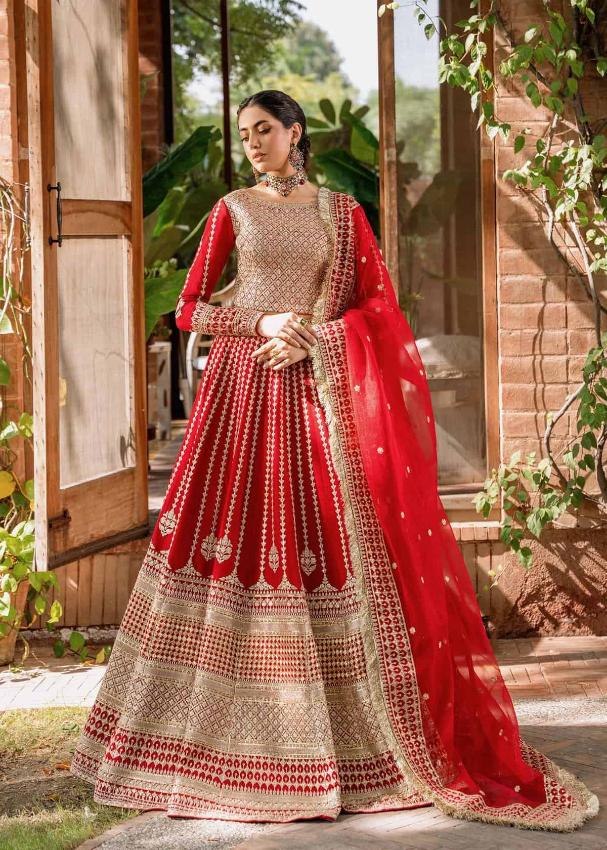 Red Georgette Lehenga Choli and Dupatta With Digital Print and - Etsy