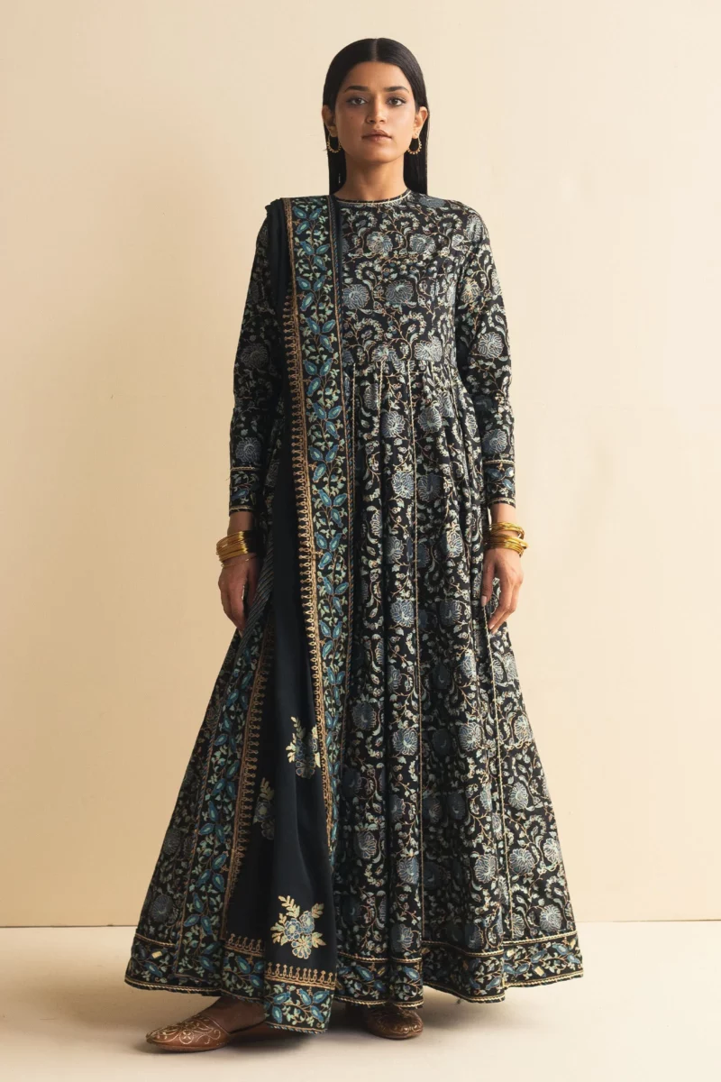 Handcrafted by zara shahjahan ready to wear | pret | fully stitched | zhc-057