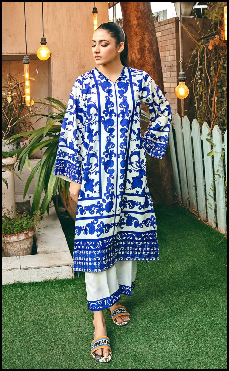 Sumaira aurangzeb co-ord set | pret | fully stitched | cool as a cucumber