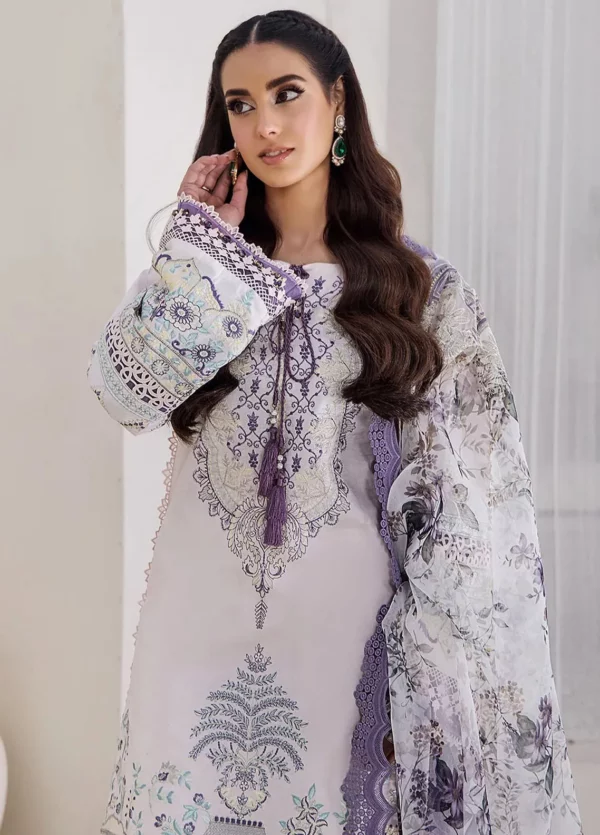 Tessa embroidered lawn festive collection | 2024 | ts24f ethereal radiance