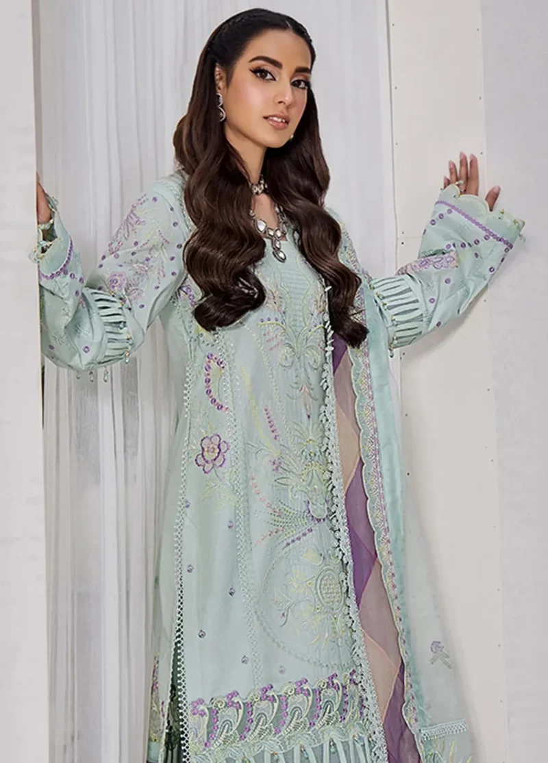 Tessa embroidered lawn festive collection | 2024 | ts24f tale of beauty